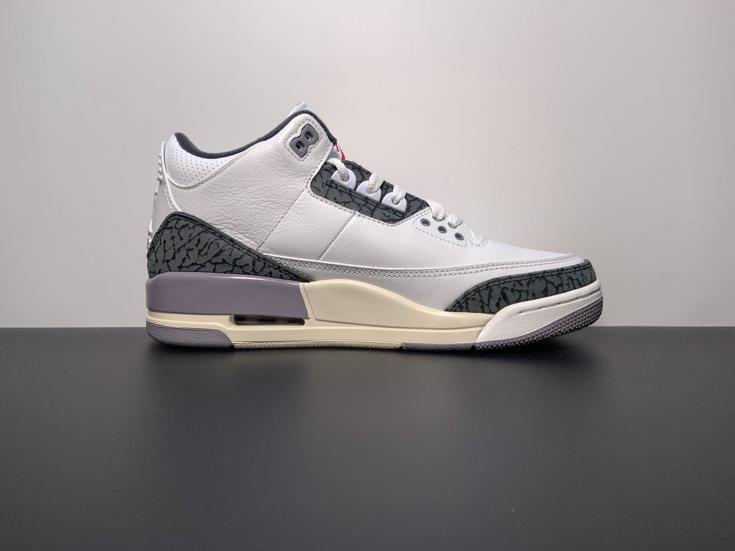 Nike Air Jordan 3 Retro Summit White Fire Red 'Cement Grey'