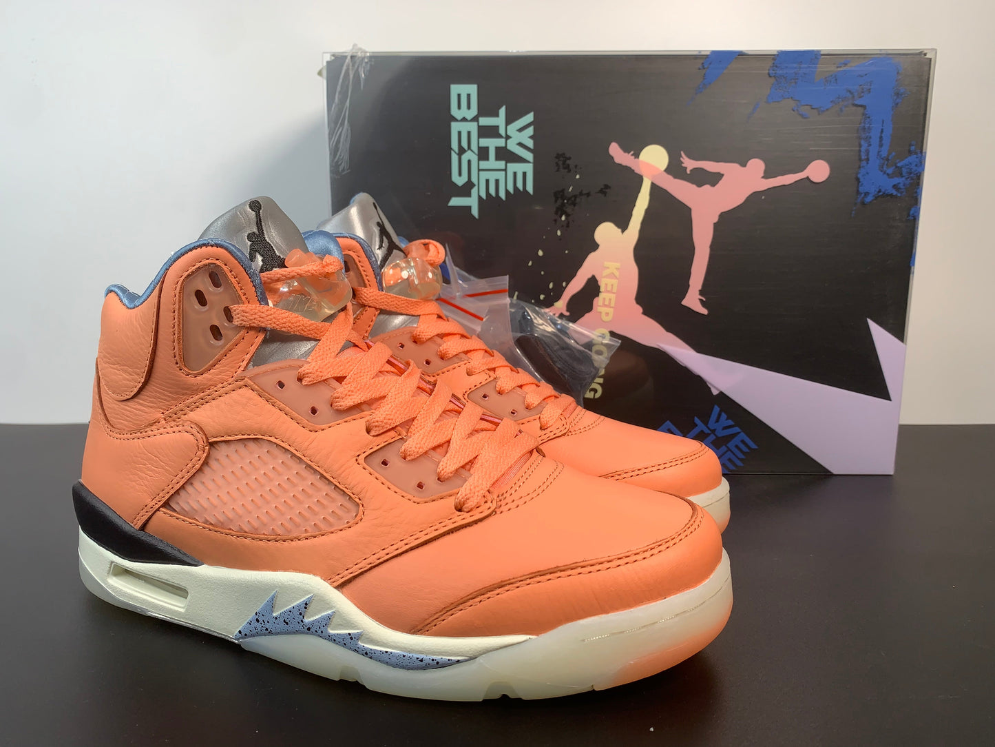 DJ Khaled x Air Jordan 5 Retro SP We The Best Crimson Bliss DV4982-641
