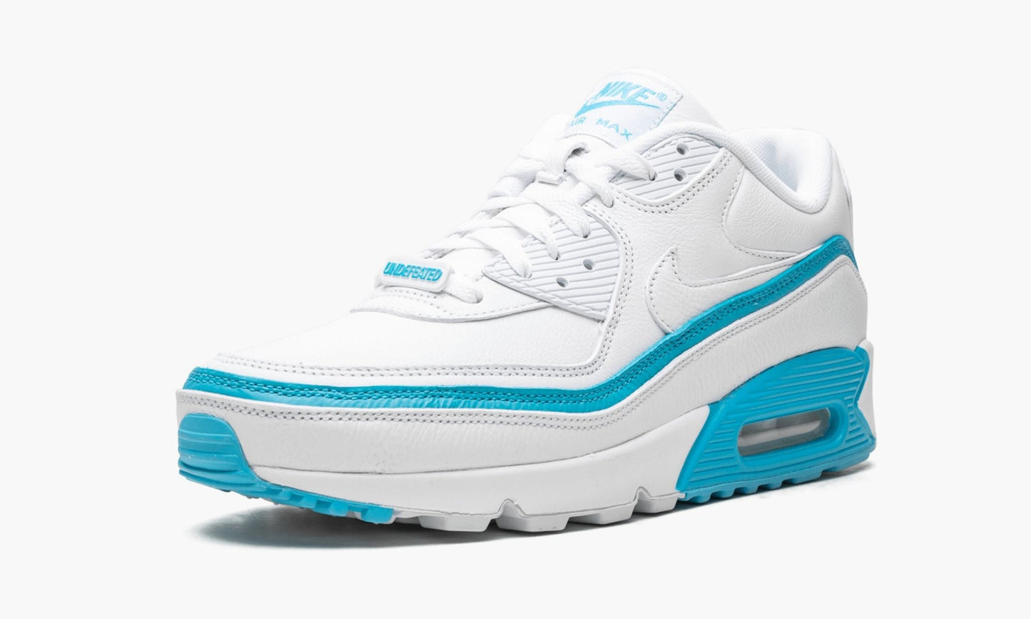 Air Max 90 / UNDFTD "Undefeated - White/Blue Fury"