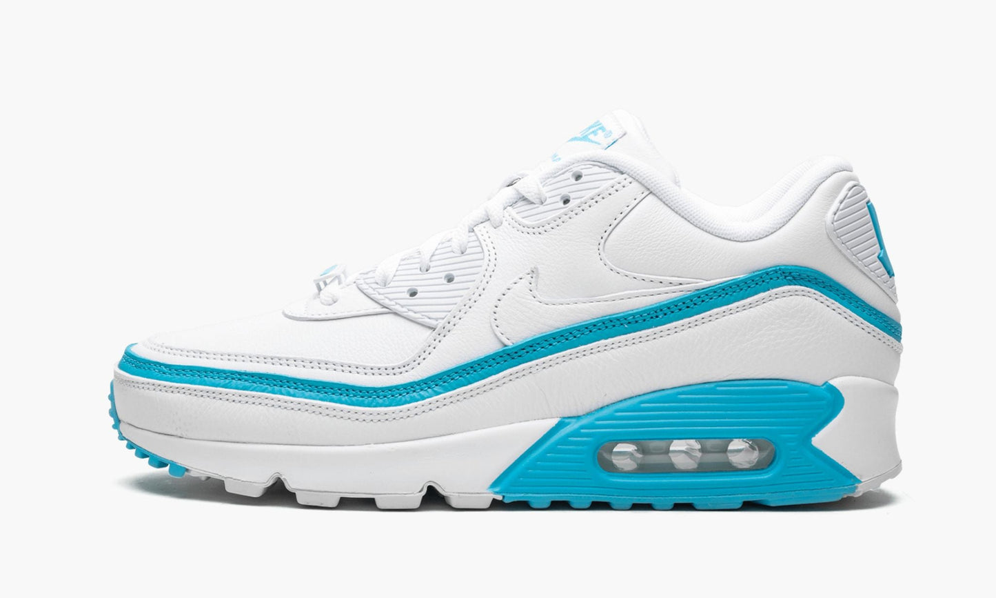 Air Max 90 / UNDFTD "Undefeated - White/Blue Fury"