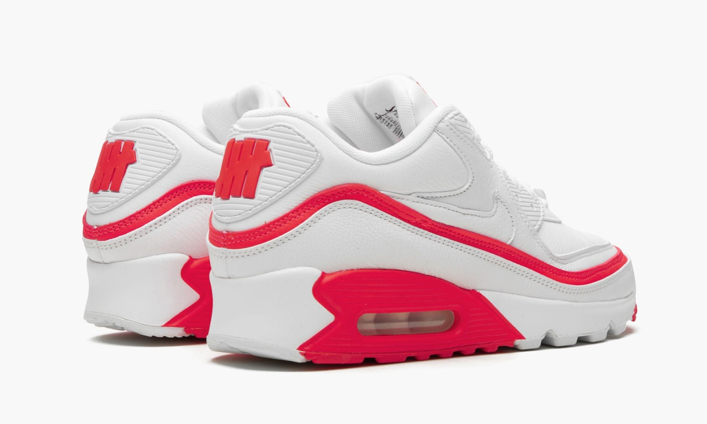 Air Max 90 / UNDFTD "Undefeated White/Red"
