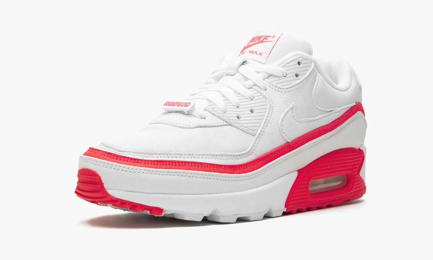 Air Max 90 / UNDFTD "Undefeated White/Red"
