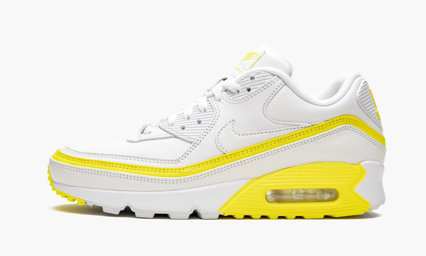 Air Max 90 / UNDFTD "Undefeated - White/Optic Yellow"