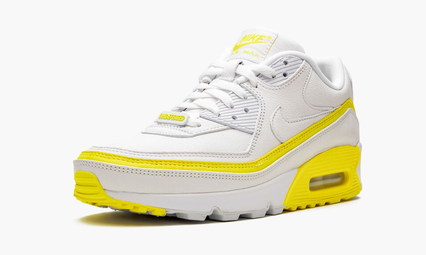 Air Max 90 / UNDFTD "Undefeated - White/Optic Yellow"