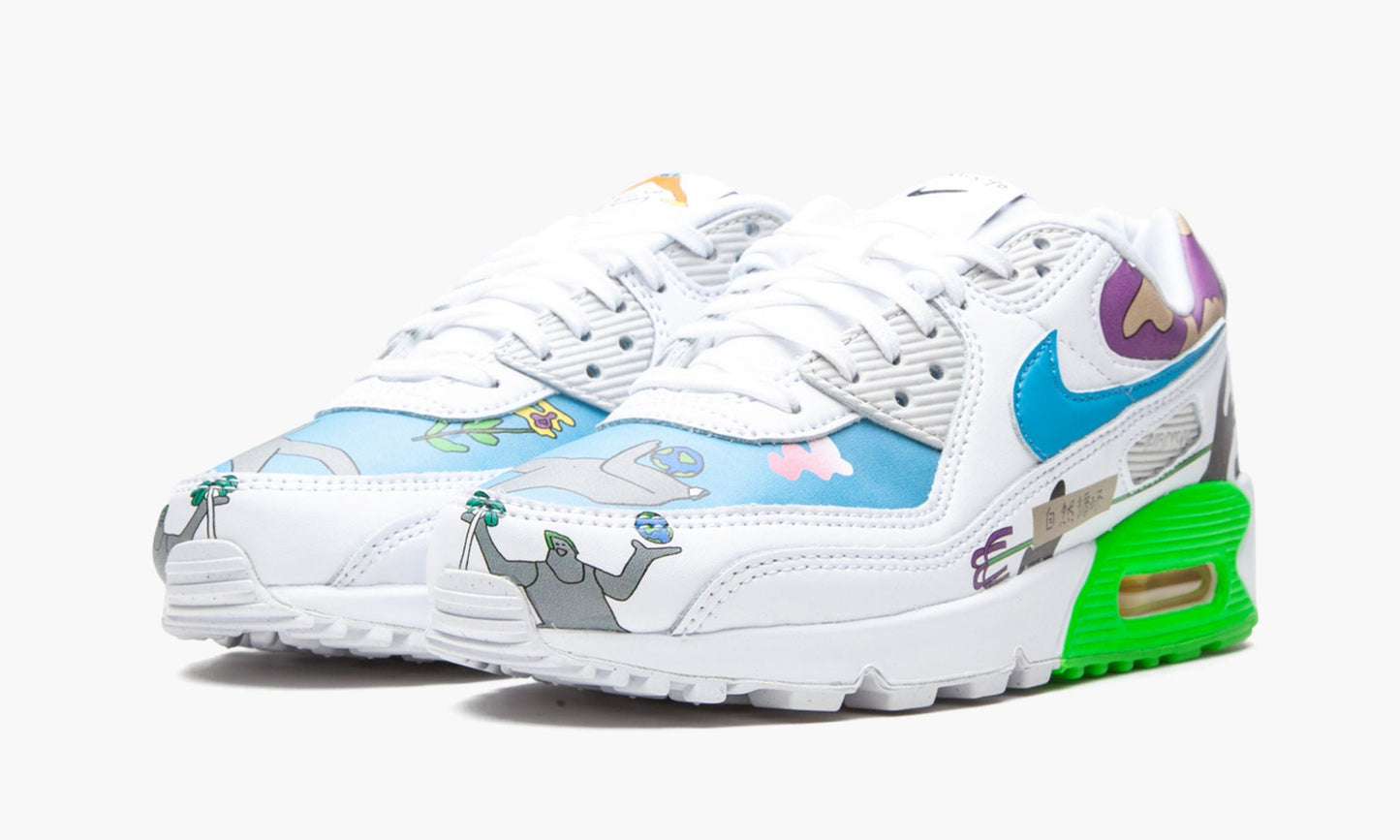 Flyleather Air Max 90 QS "Ruohan Wang"