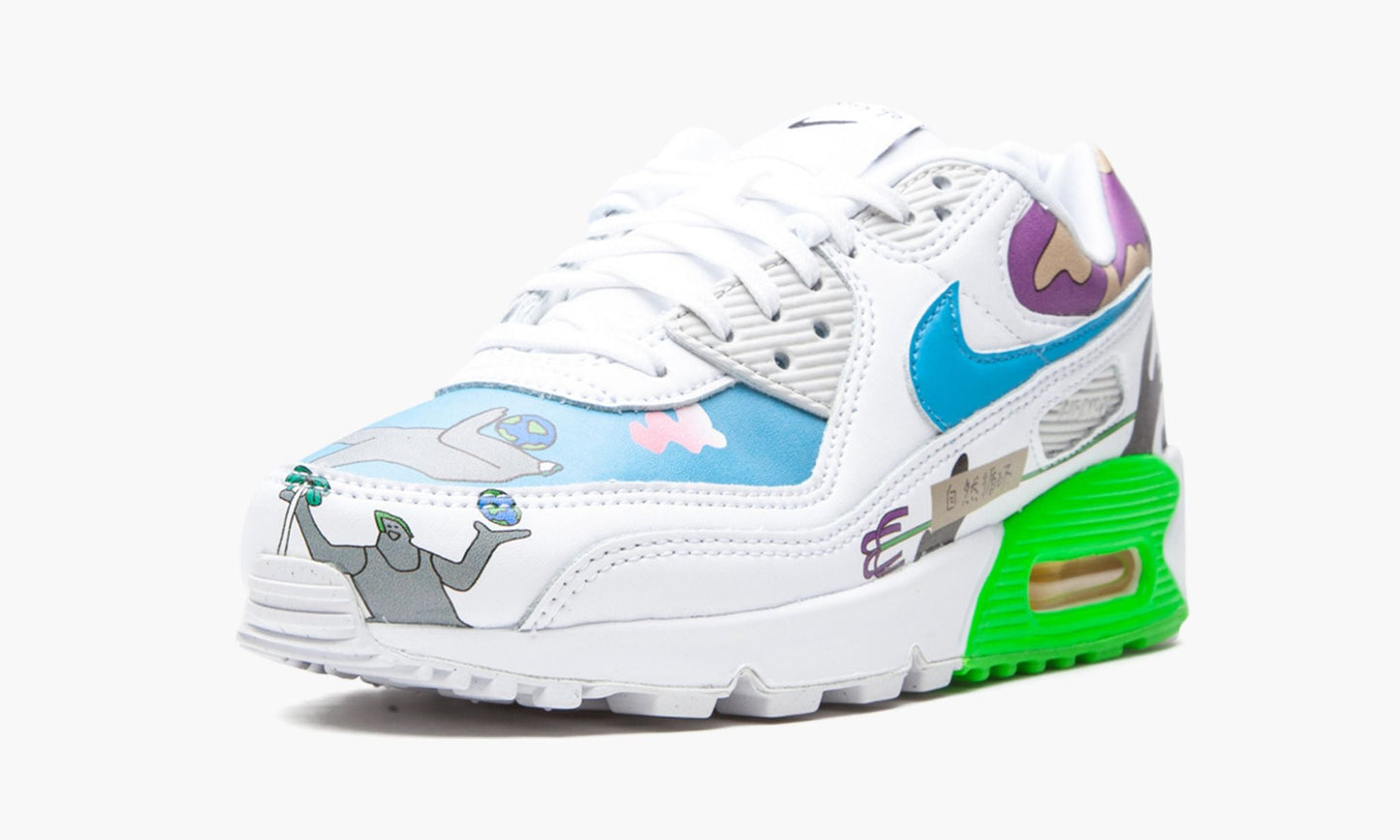 Flyleather Air Max 90 QS "Ruohan Wang"