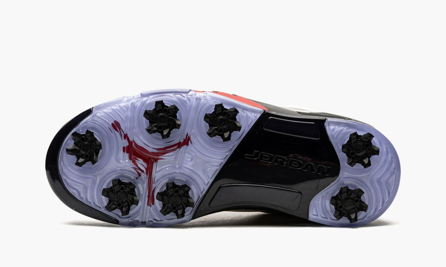 Air Jordan 5 Low Golf "Fire Red - Silver Tongue"