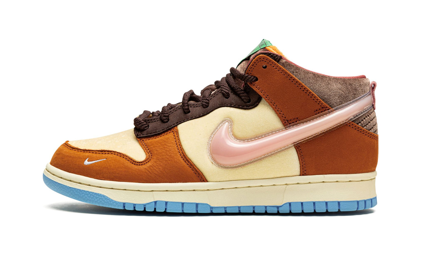 Dunk Mid "Social Status - Chocolate Milk"