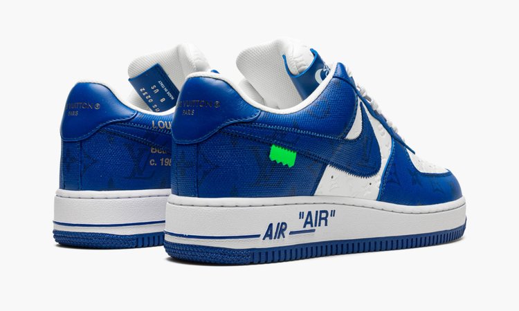LOUIS VUITTON AIR FORCE 1 LOW "Virgil Abloh - White/Blue"