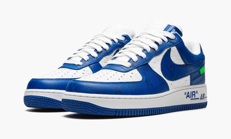 LOUIS VUITTON AIR FORCE 1 LOW "Virgil Abloh - White/Blue"