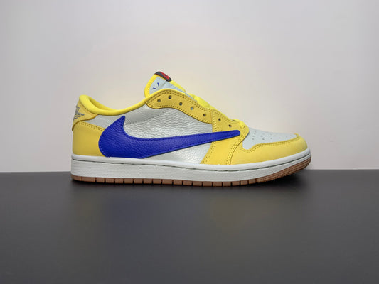 Travis Scott x Air Jordan 1 Low OG Canary DZ4137-700