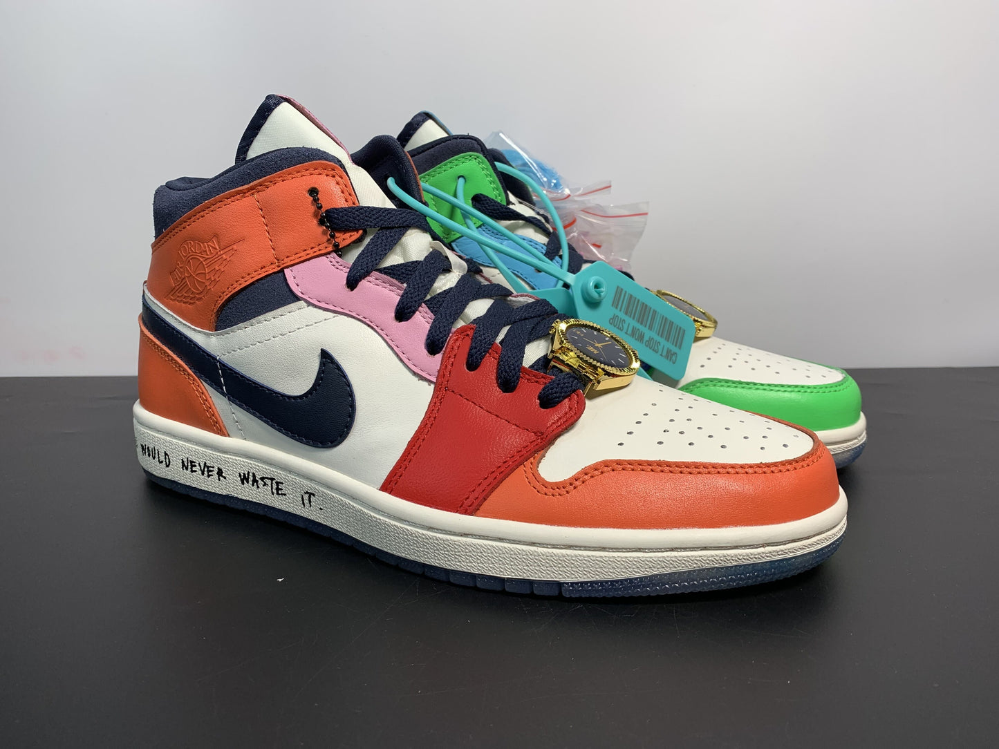 Melody Ehsani x Air Jordan 1 Mid “Fearless”  CQ7629-100