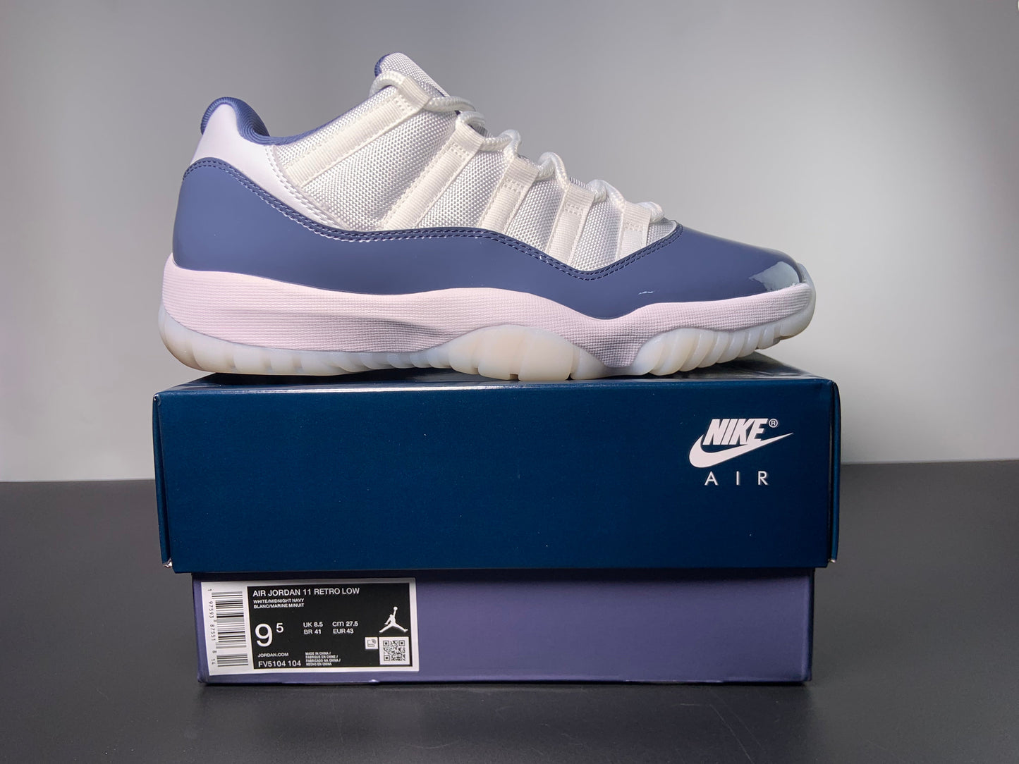 Air Jordan 11 Low “Diffused Blue” FV5104-104