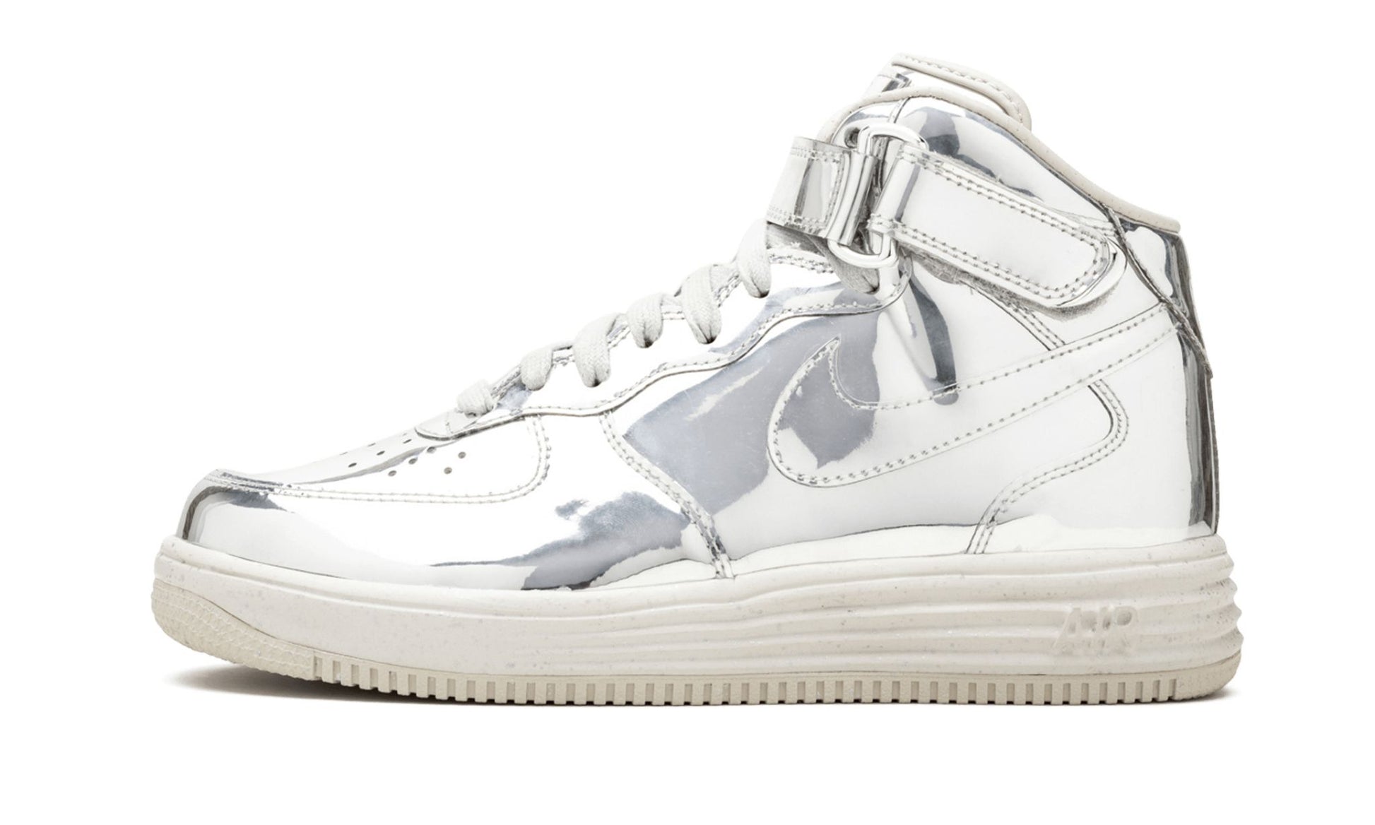 Lunar Force 1 Mid SP "Liquid Silver"