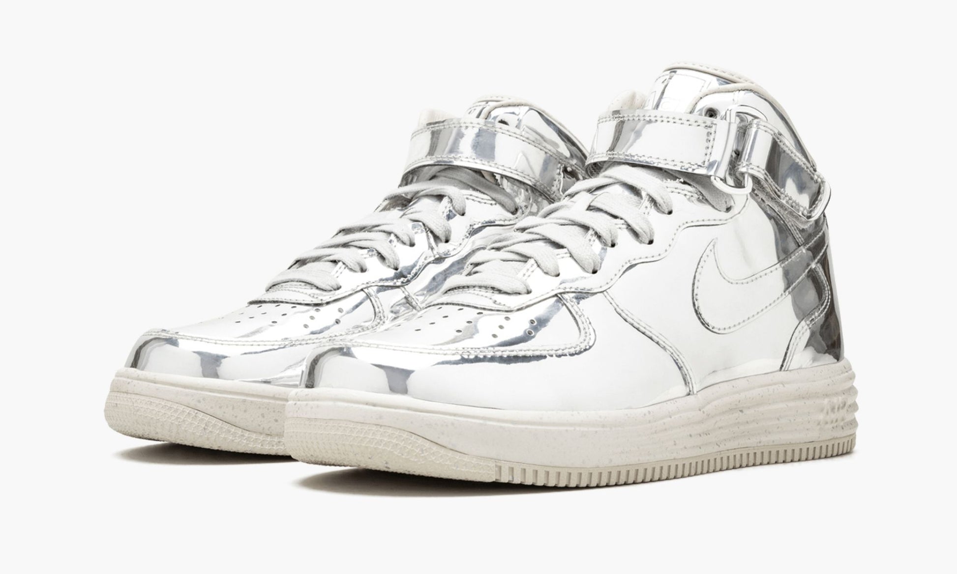 Lunar Force 1 Mid SP "Liquid Silver"