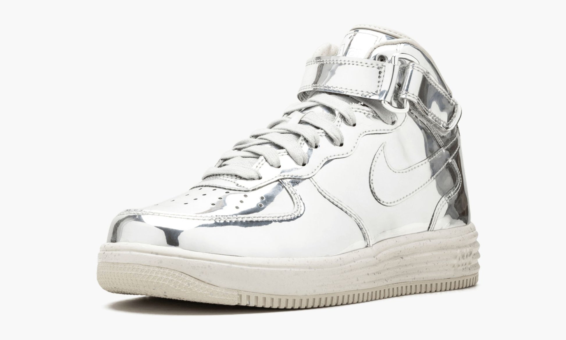 Lunar Force 1 Mid SP "Liquid Silver"