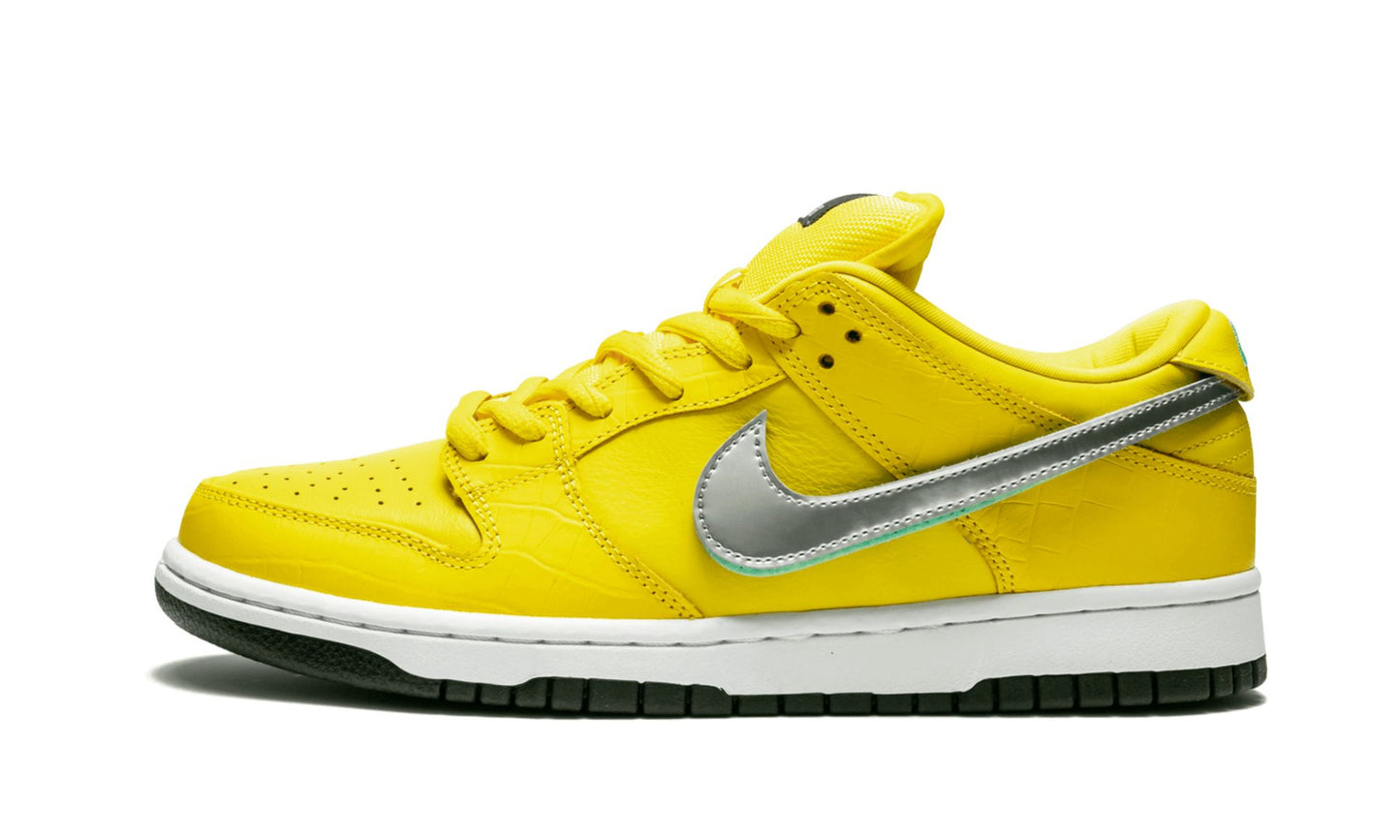 SB Dunk Low Pro OG QS "Canary Diamond"