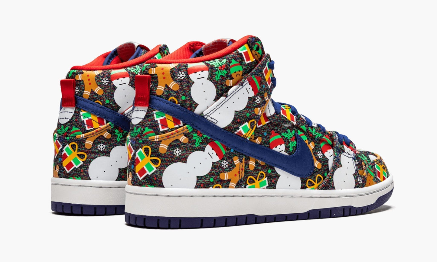 SB Dunk High TRD QS "Ugly Christmas Sweater"