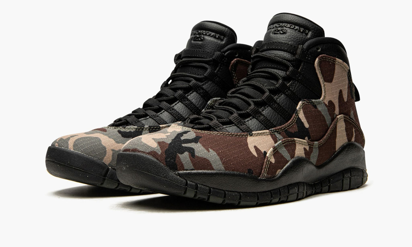 Air Jordan 10 "Woodland Camo"