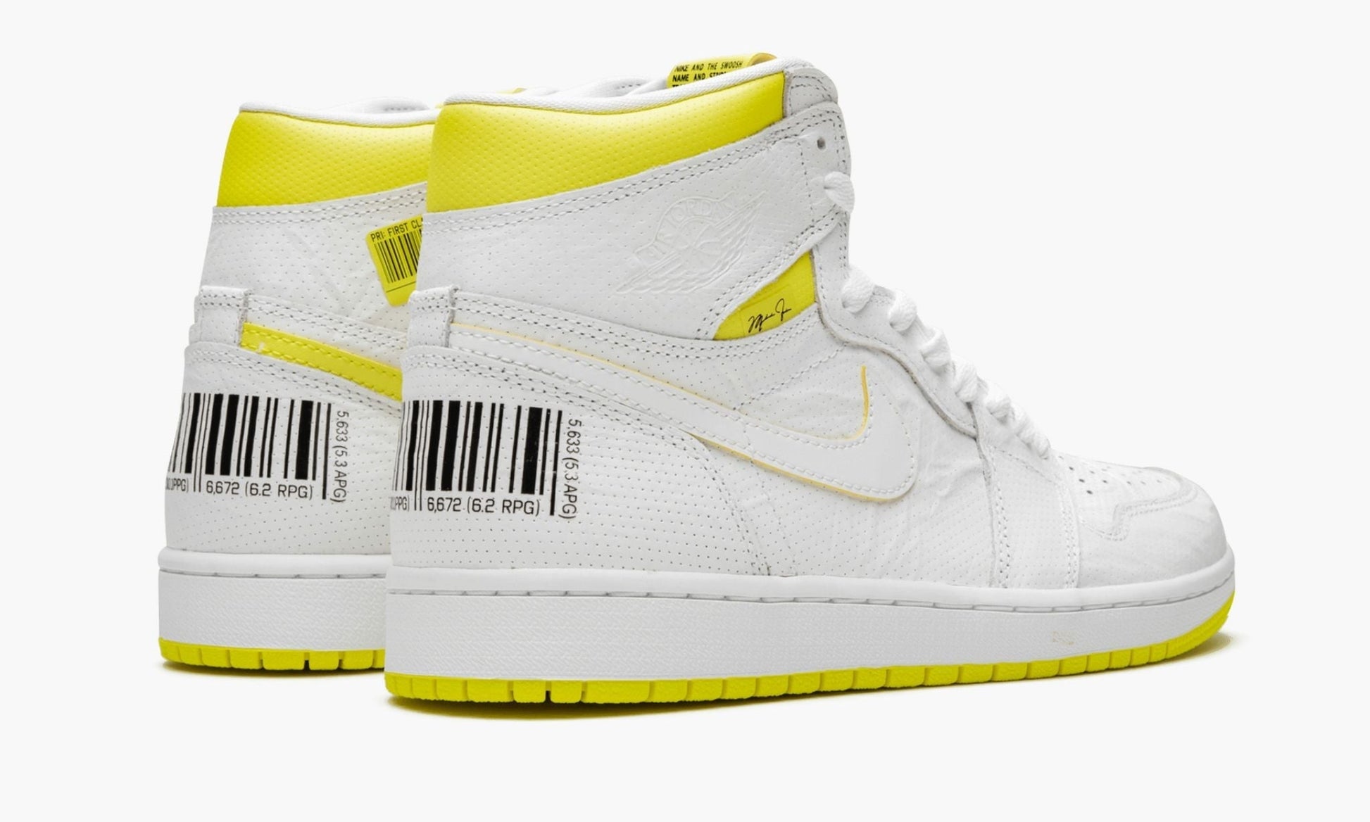 Air Jordan 1 "First Class Flight White"