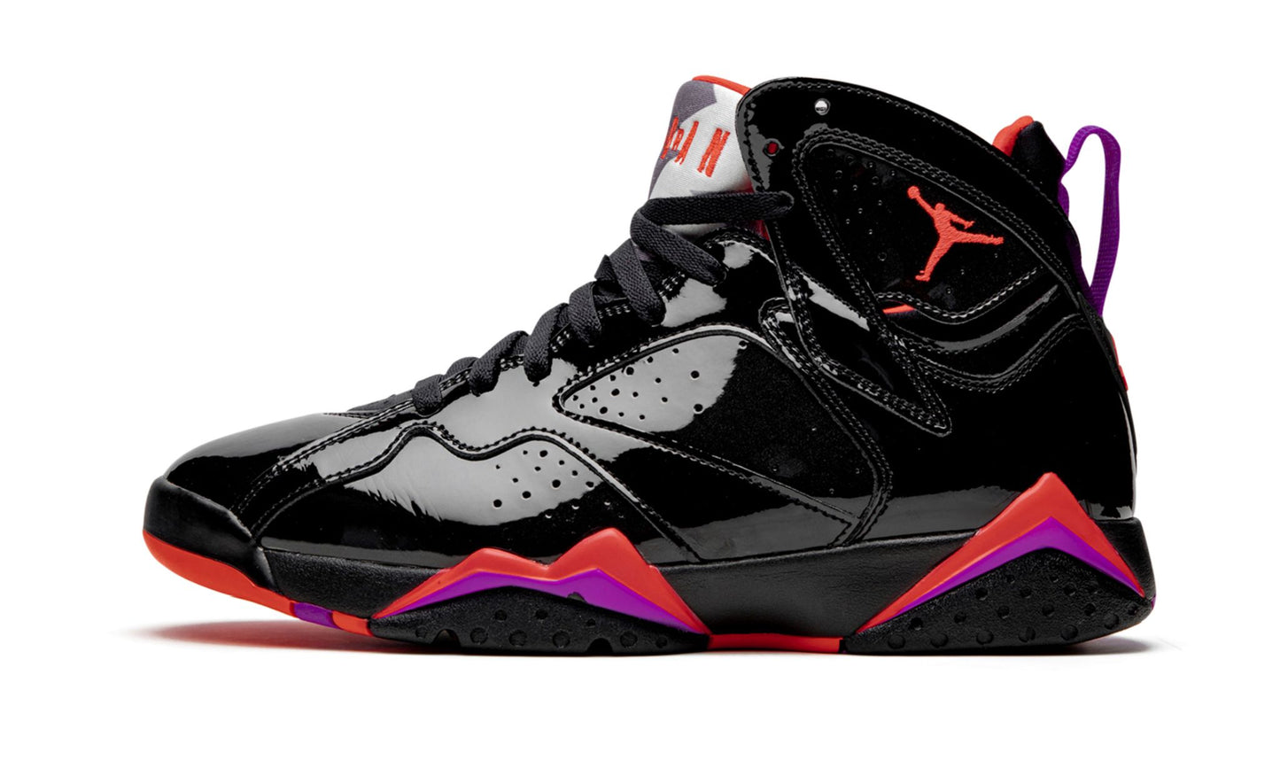 WMNS Air Jordan 7 "Black Patent Leather"