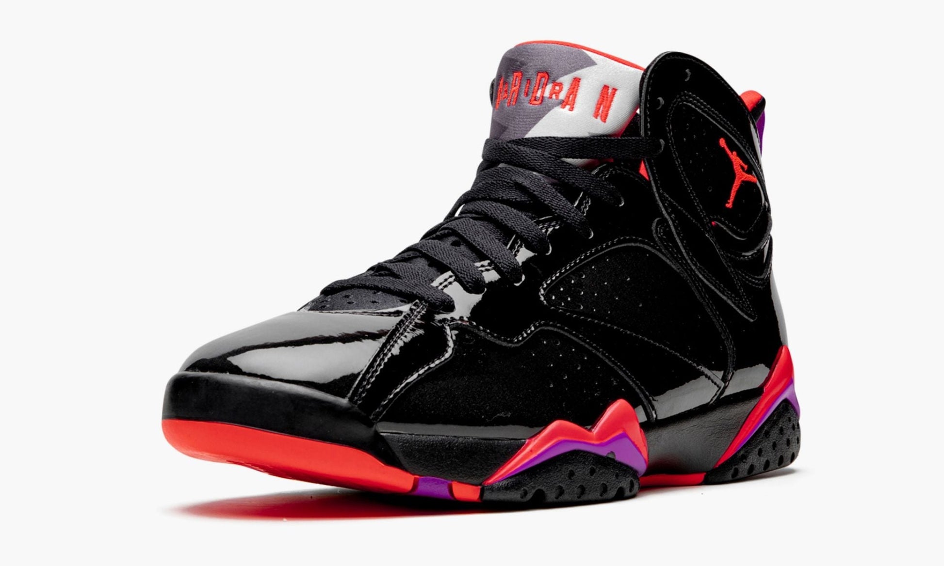 WMNS Air Jordan 7 "Black Patent Leather"