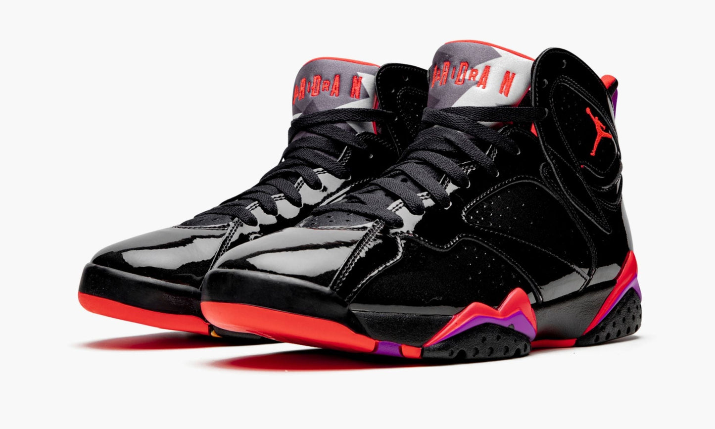 WMNS Air Jordan 7 "Black Patent Leather"