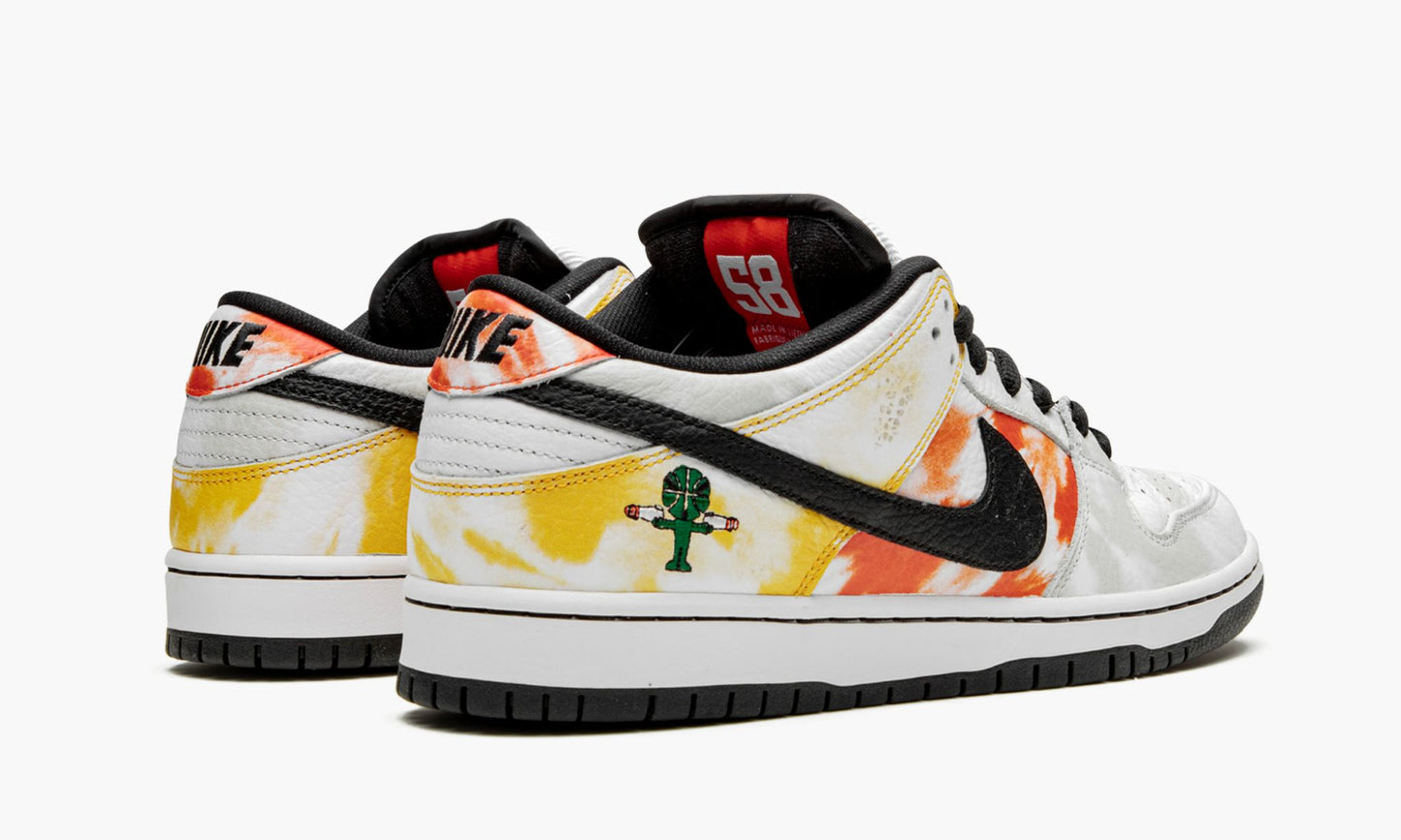 SB Dunk Low "Tie-Dye Rayguns 2019 - White"