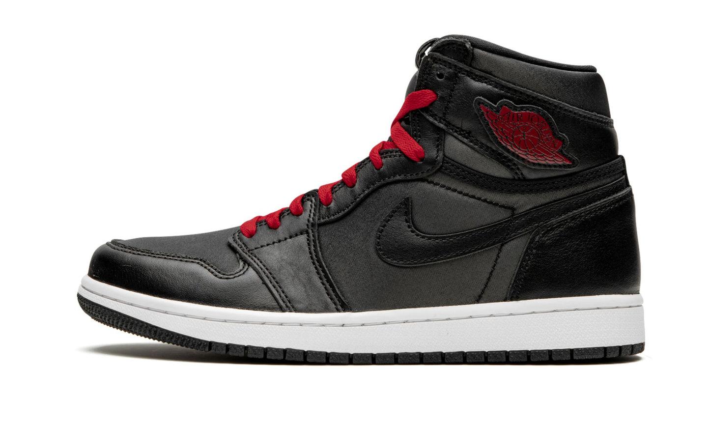 Air Jordan 1 Retro High OG "Black Satin/Gym Red"