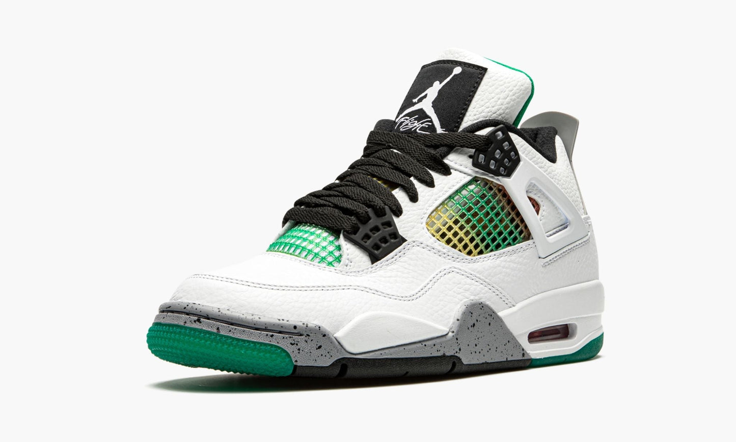 Air Jordan 4 Retro WMNS "Rasta - Lucid Green"