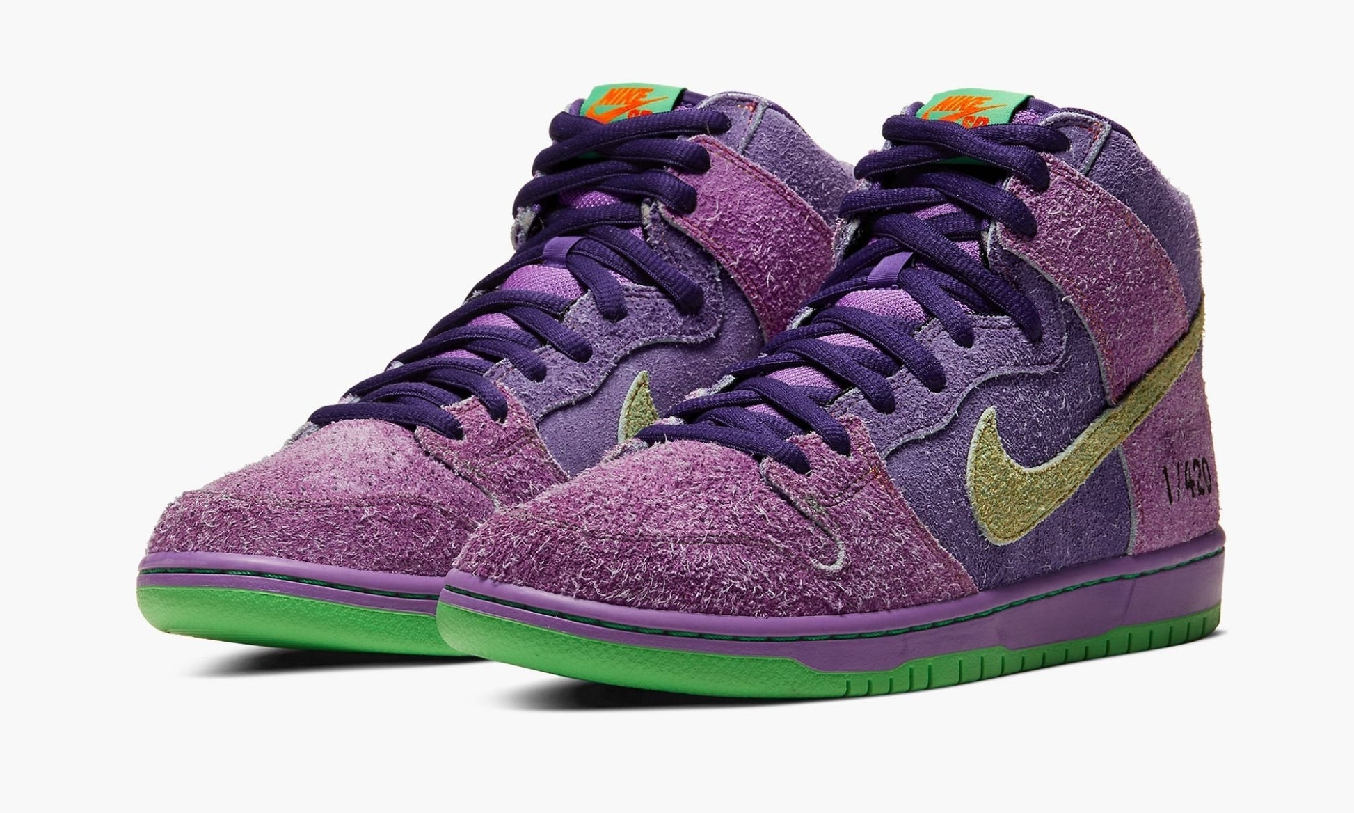 SB Dunk High "Reverse Skunk"