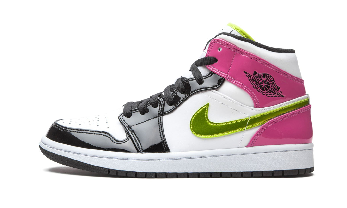 Air Jordan 1 Mid SE "Cyber / Active Fuchsia"