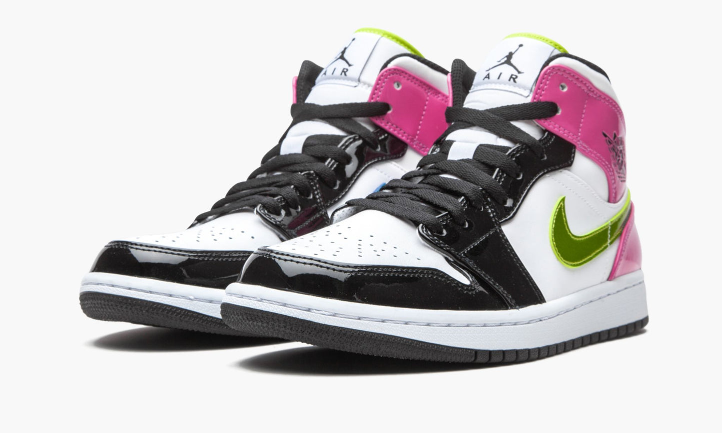 Air Jordan 1 Mid SE "Cyber / Active Fuchsia"