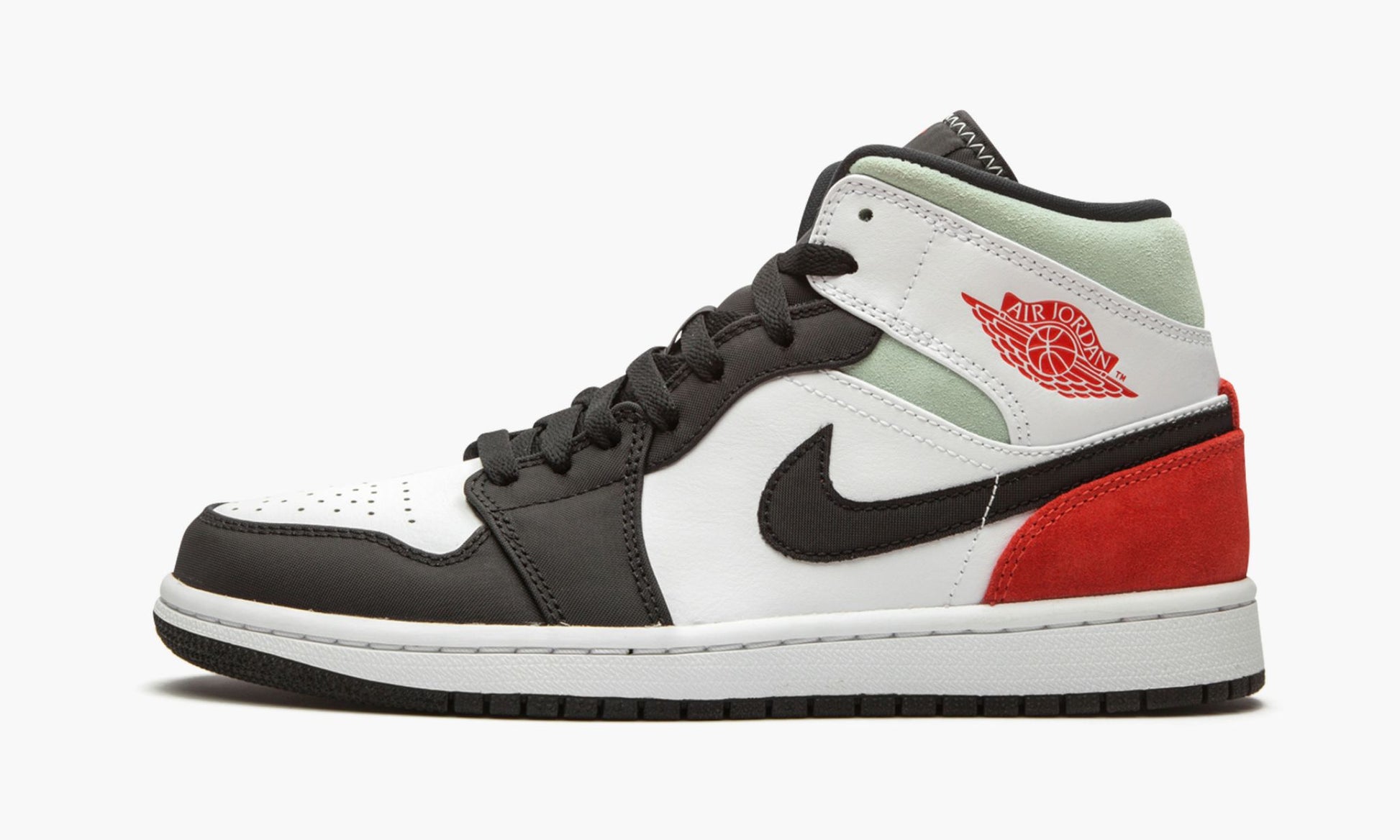 Jordan 1 Mid SE "Red Grey Black Toe"