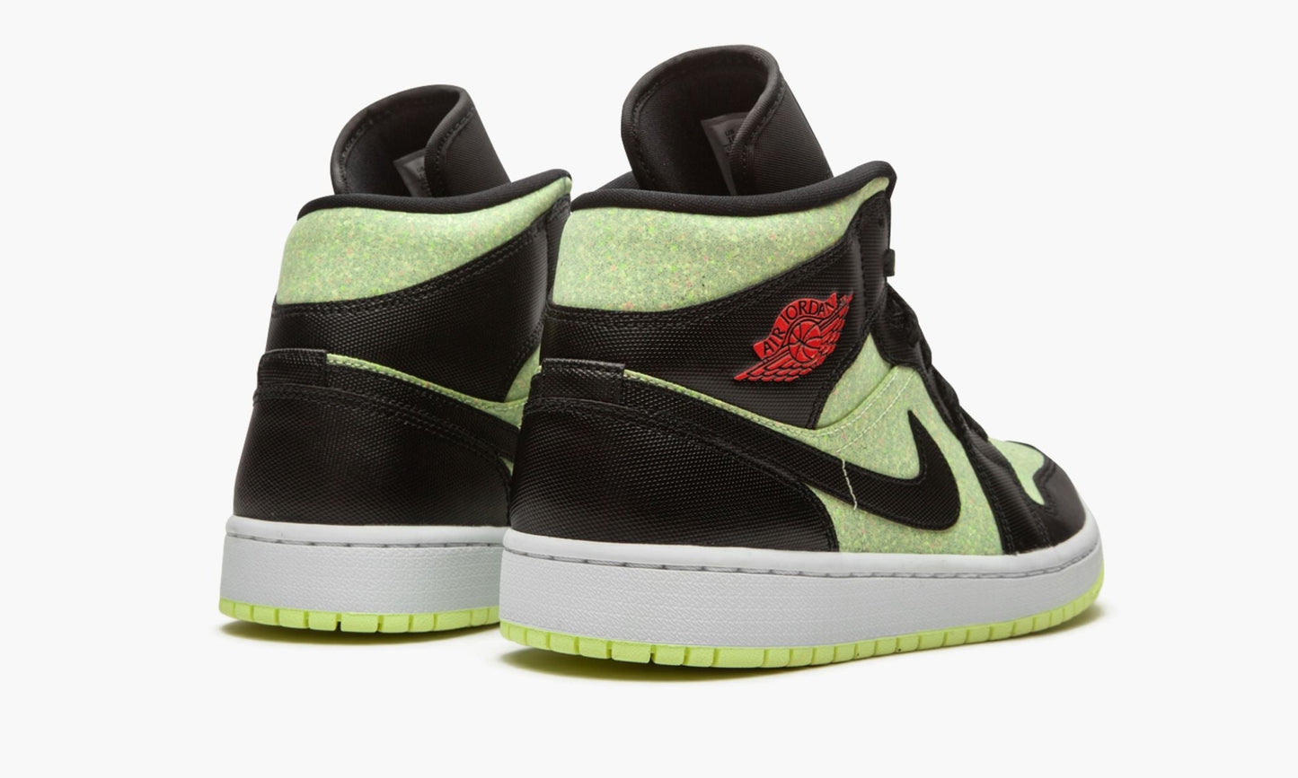 WMNS Air Jordan 1 Mid SE "Barely Volt / Chile Red"