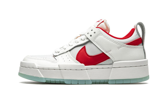 W Dunk Low Disrupt "Summit White / Gym Red"