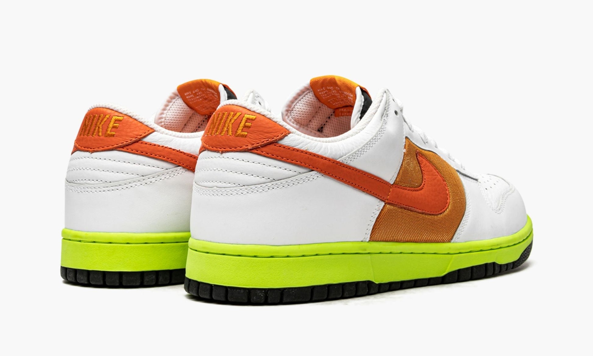 WMNS Dunk Low "White / Orange Blaze"