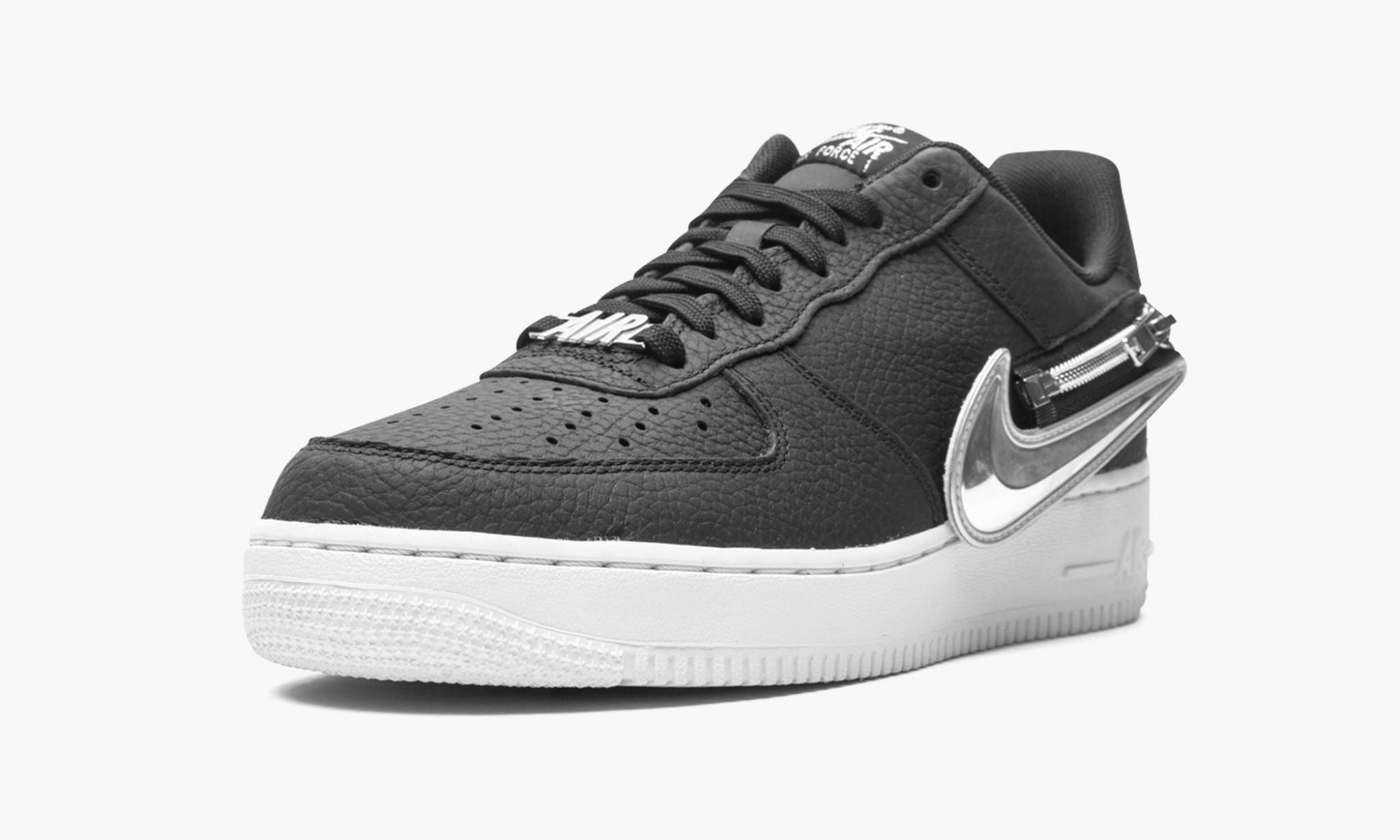 Air Force 1 '07 "Zip Swoosh - Black / Silver"