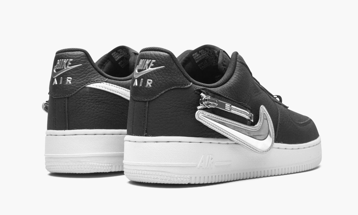 Air Force 1 '07 "Zip Swoosh - Black / Silver"