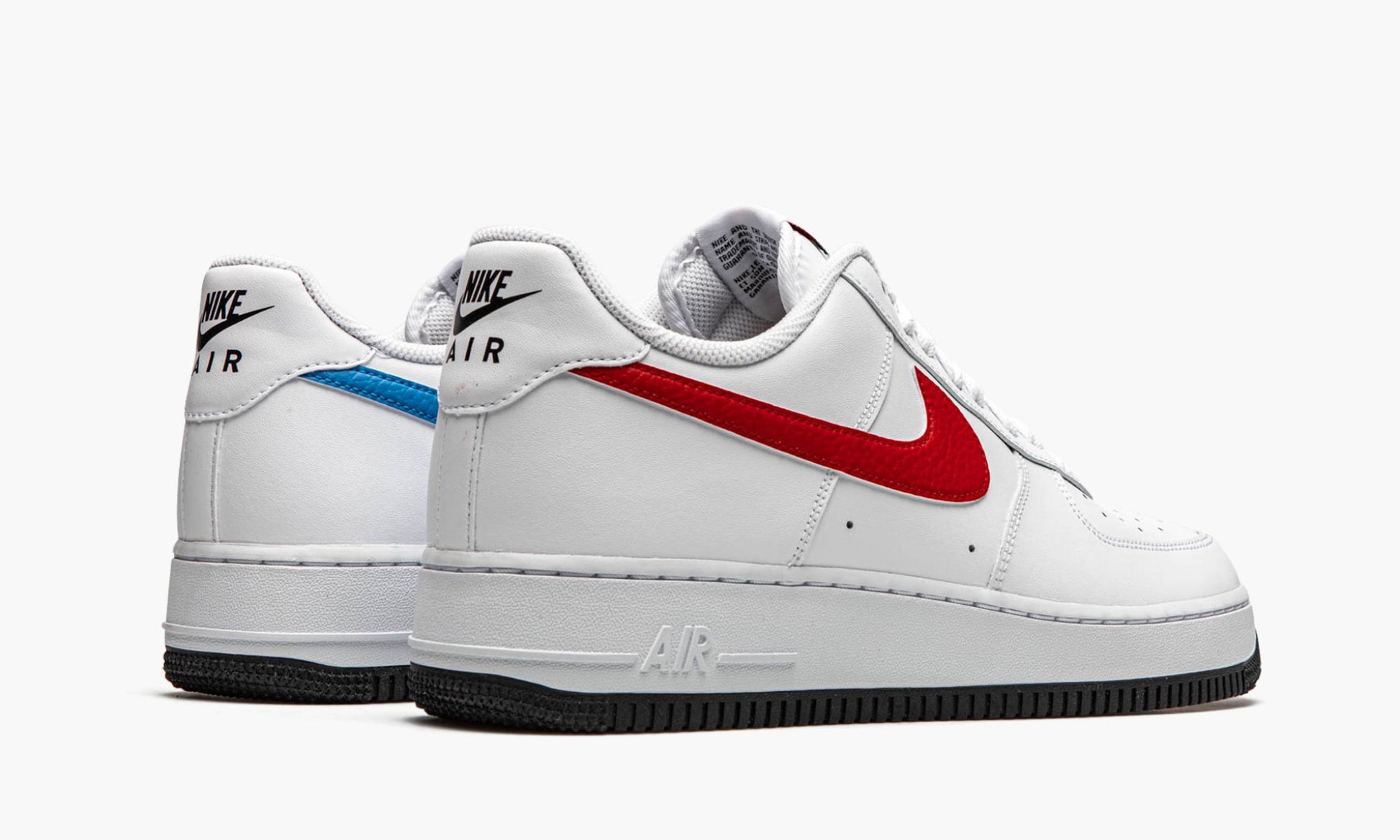 Air Force 1 '07 "Mismatched Swooshes - White / Red / Blue"