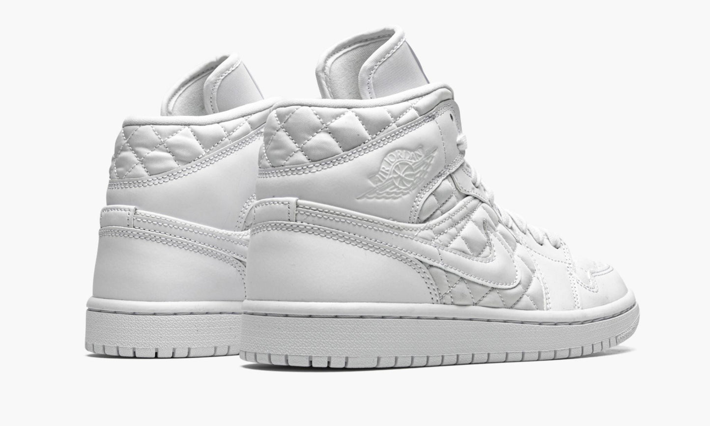 WMNS Air Jordan 1 Mid "Quilted White"