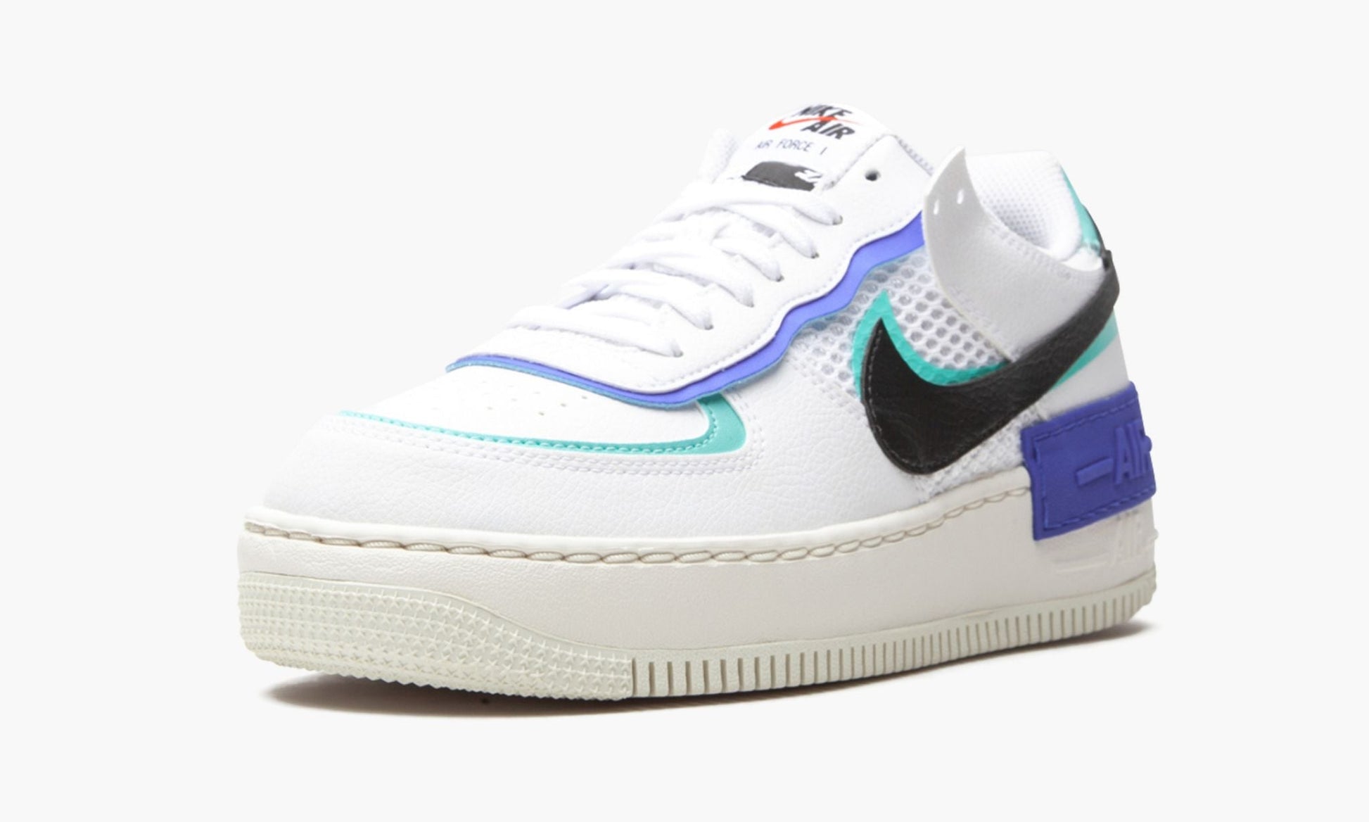 WMNS Air Force 1 Shadow "White/ Multicolor"