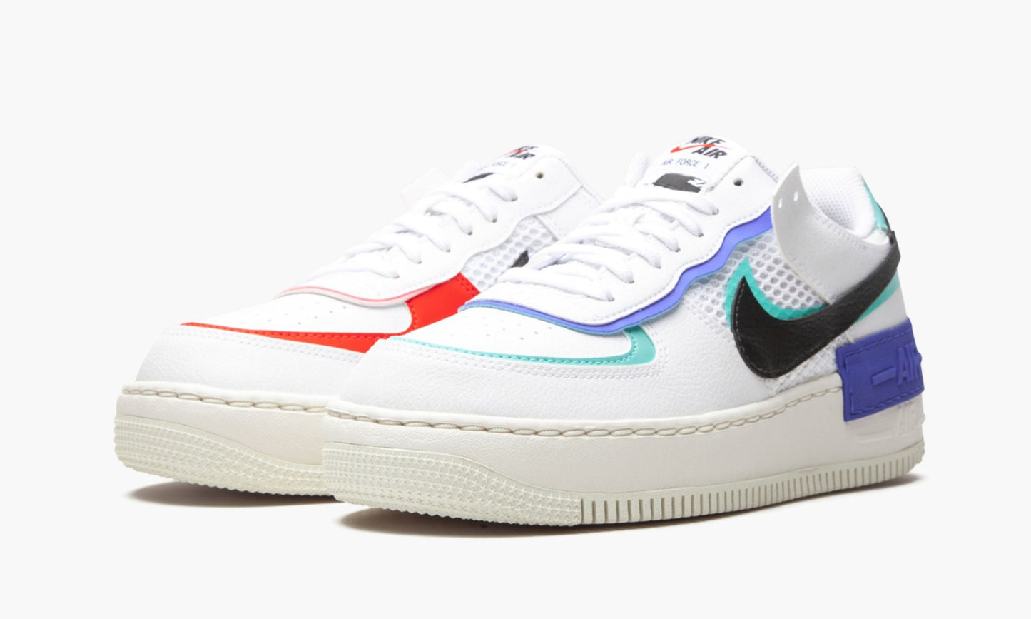 WMNS Air Force 1 Shadow "White/ Multicolor"