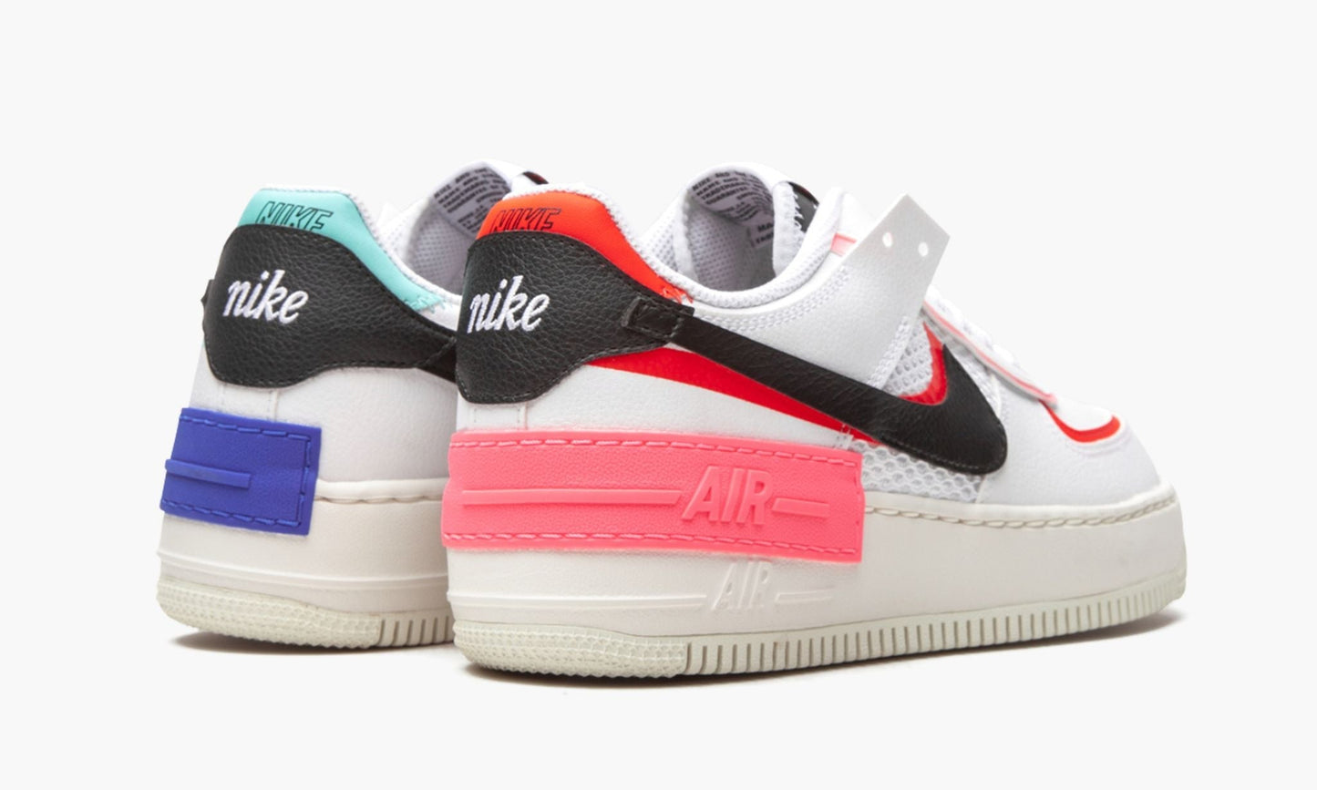 WMNS Air Force 1 Shadow "White/ Multicolor"