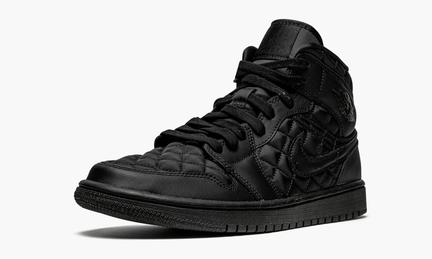 WMNS Air Jordan 1 Mid Quilted "Black"