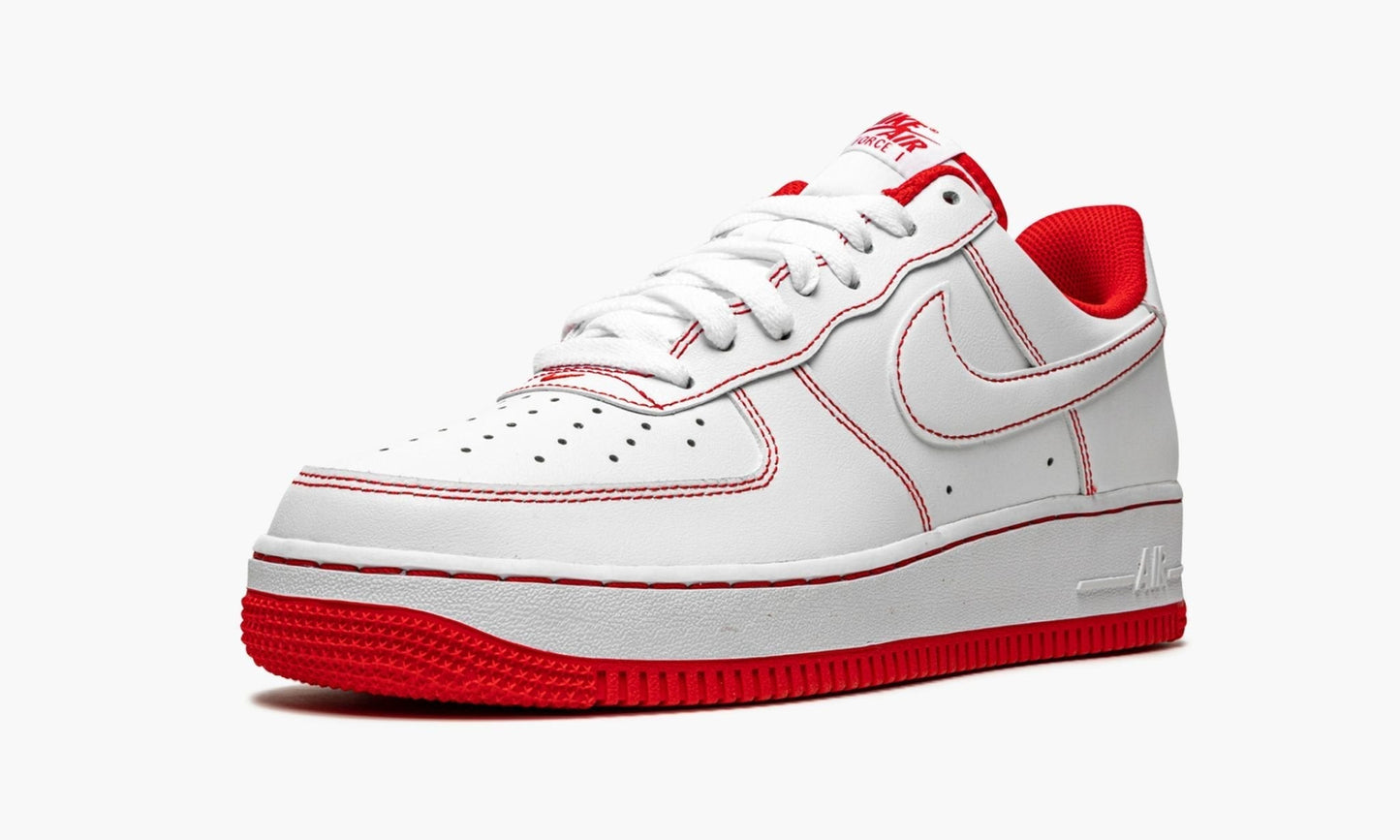 Air Force 1 Low '07 "Contrast Stitch - White University Red"