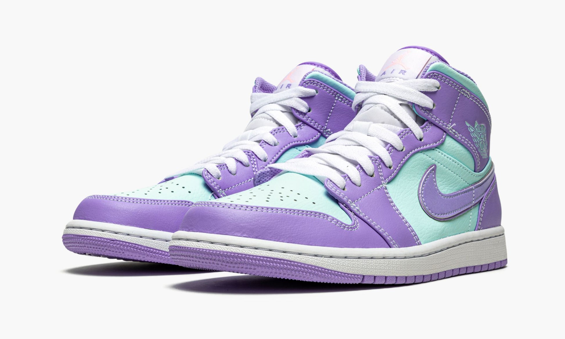 Air Jordan 1 Mid "Purple Pulse / Glacier Blue"