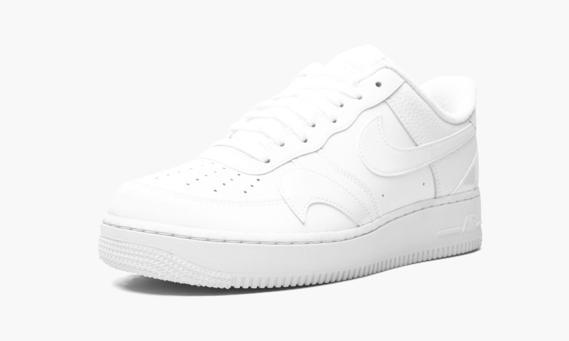 Nike Air Force 1 '07 LV8 "Misplaced Swoosh - Triple White"