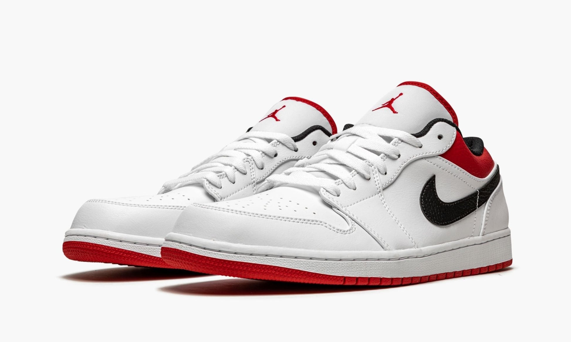 Air Jordan 1 Low "White / Gym Red"