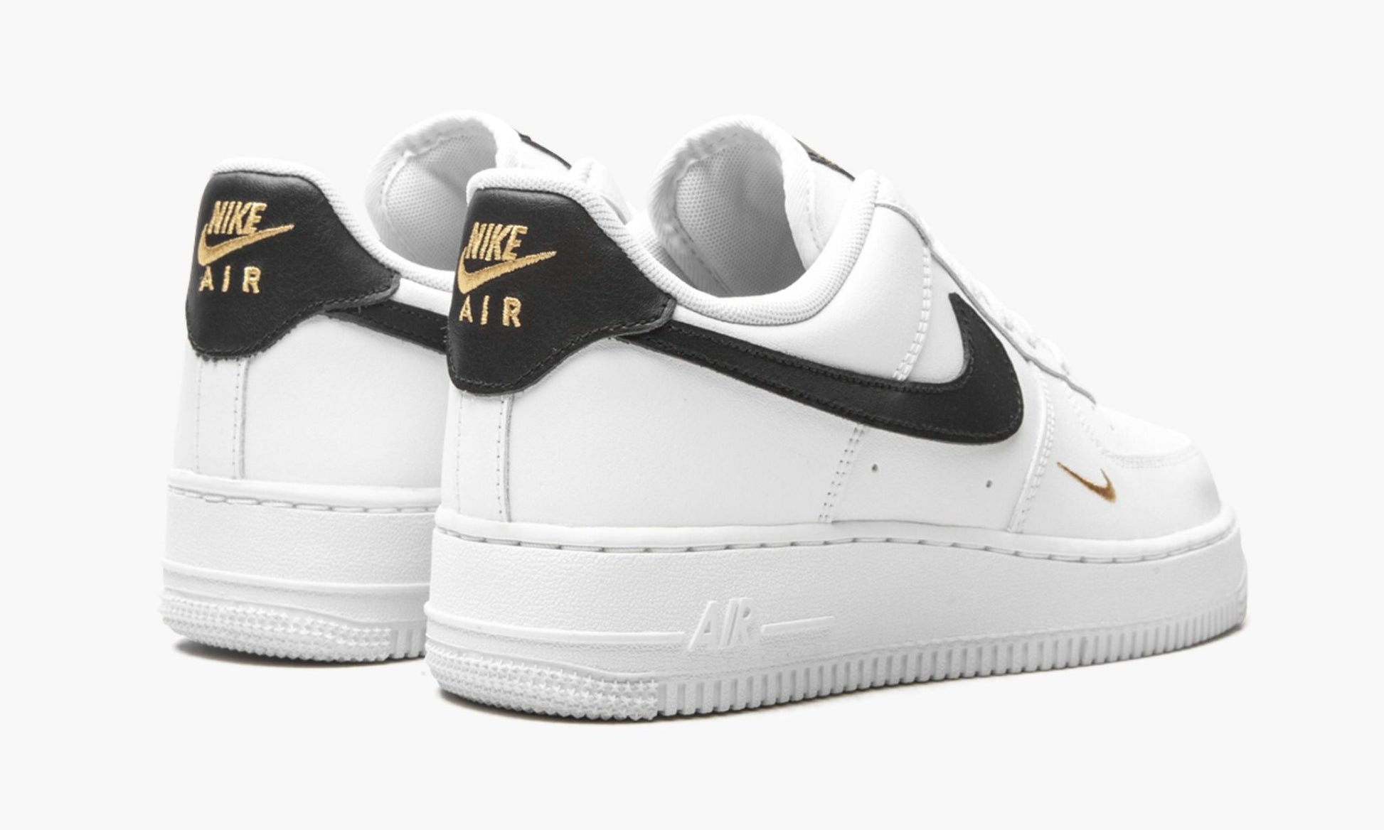 WMNS Air Force 1 Low Essential "White / Black / Gold"